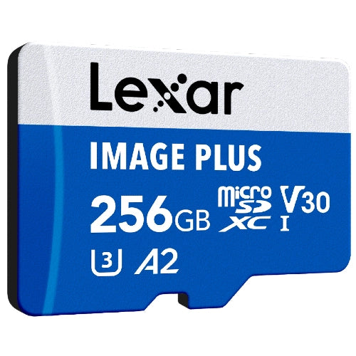 Lexar Image Plus MicroSD Card UHS-I V30 R170 MB/s - 256GB