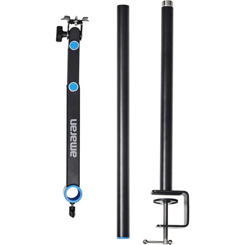 Amaran Verge Desk Clamp Stand Black