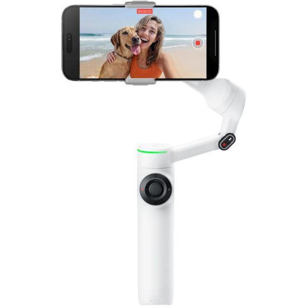 Insta360 Flow 2 Pro AI Tracker Bundle - Summit White