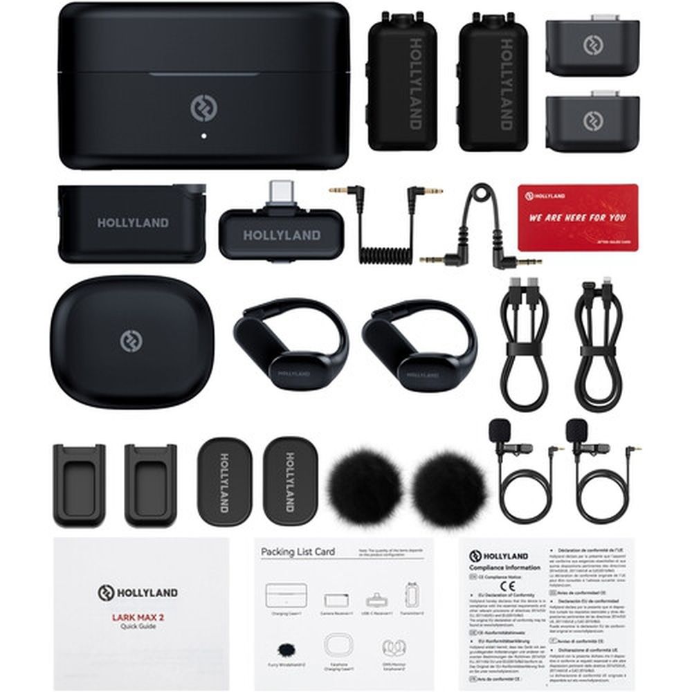 Hollyland LARK MAX 2 Ultimate Combo Wireless Microphone