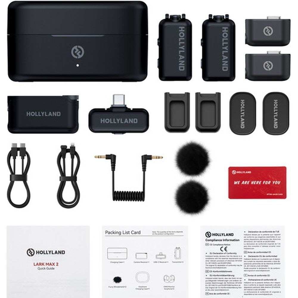 Hollyland LARK MAX 2 Combo Wireless Microphone