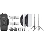 Godox Litemons LA150R RGB LED Light 2 light kit