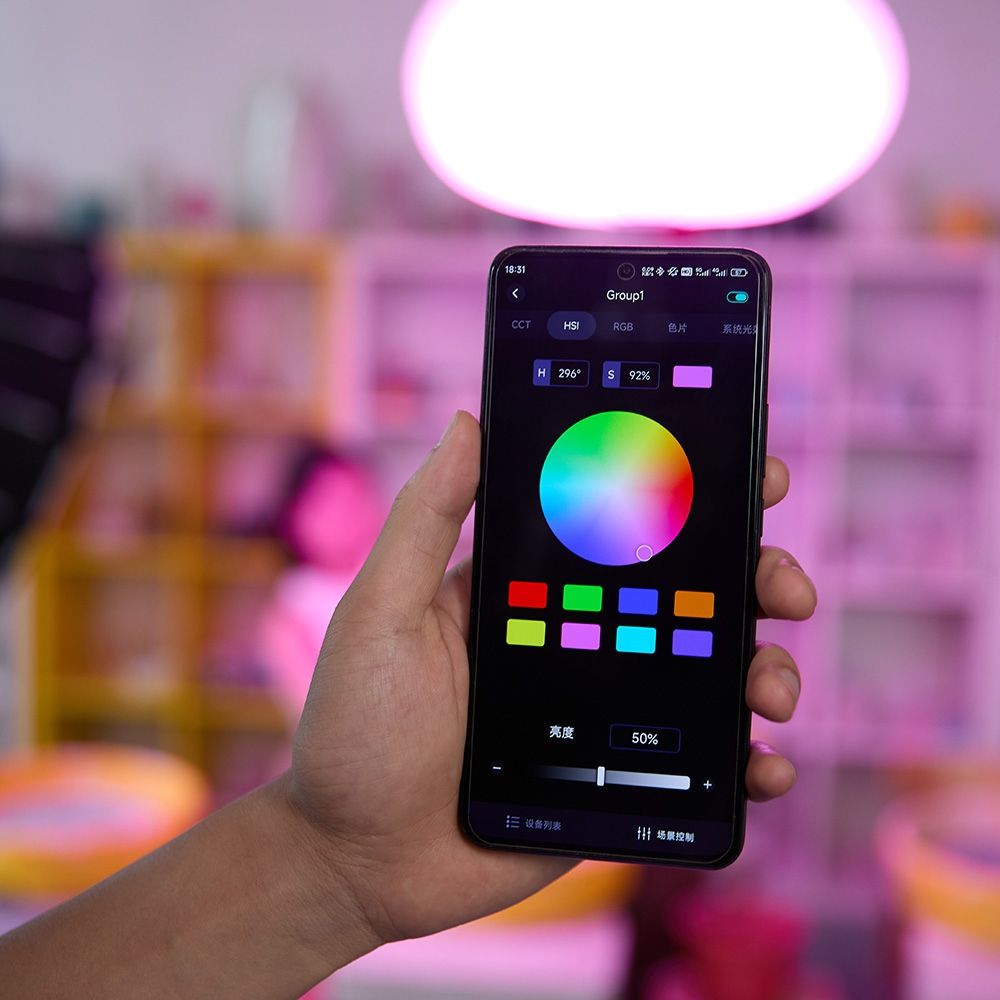 Godox Litemons LA150R RGB LED Light 2 light kit
