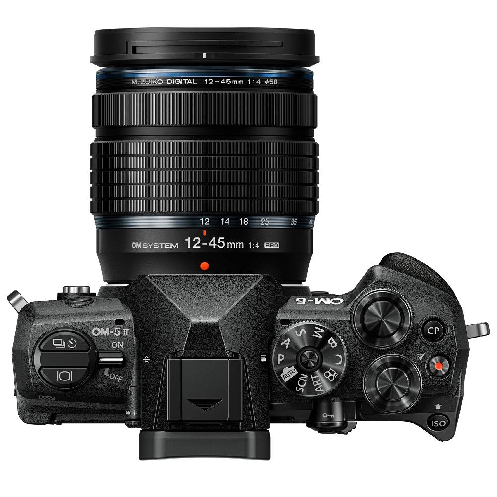 OM SYSTEM OM-5 Mark II black + 12-45mm f/4.0 Pro
