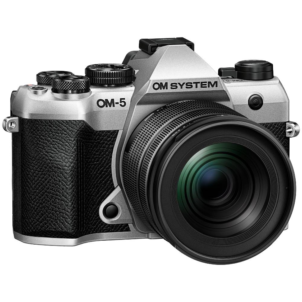 OM SYSTEM OM-5 Mark II silver + 12-45mm f/4.0 Pro