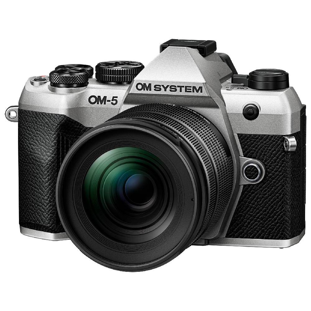 OM SYSTEM OM-5 Mark II silver + 12-45mm f/4.0 Pro