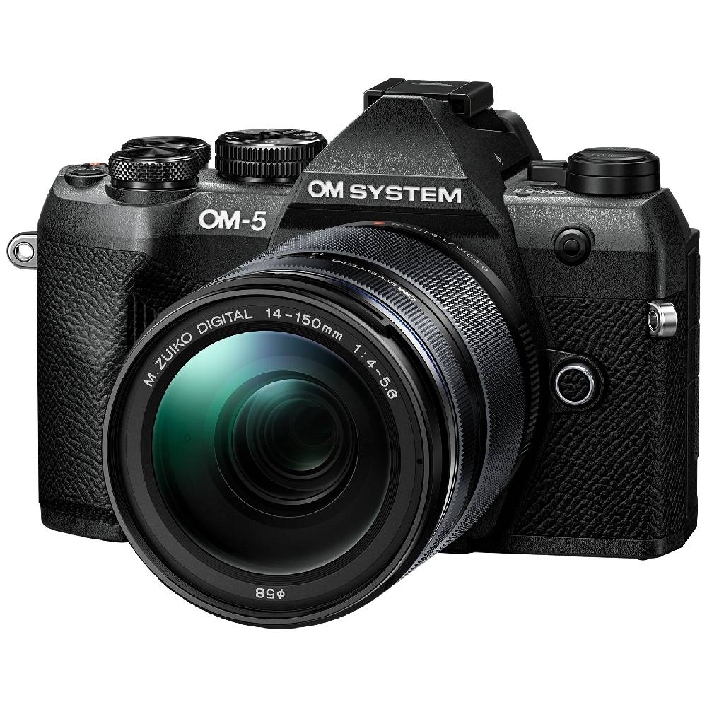 OM SYSTEM OM-5 II black + 14-150mm f/4.0-5.6 ED II