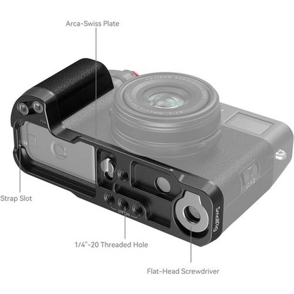 SmallRig 4556B L-Shape Handle for Fujifilm X100VI / X100V (black)