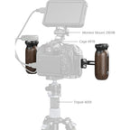 SmallRig 5237 Wooden Side Handle with 1/4"-20 Screws