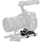 SmallRig 5365 Arca-Type Mount Plate Kit with 15mm Dual Rod Clamp