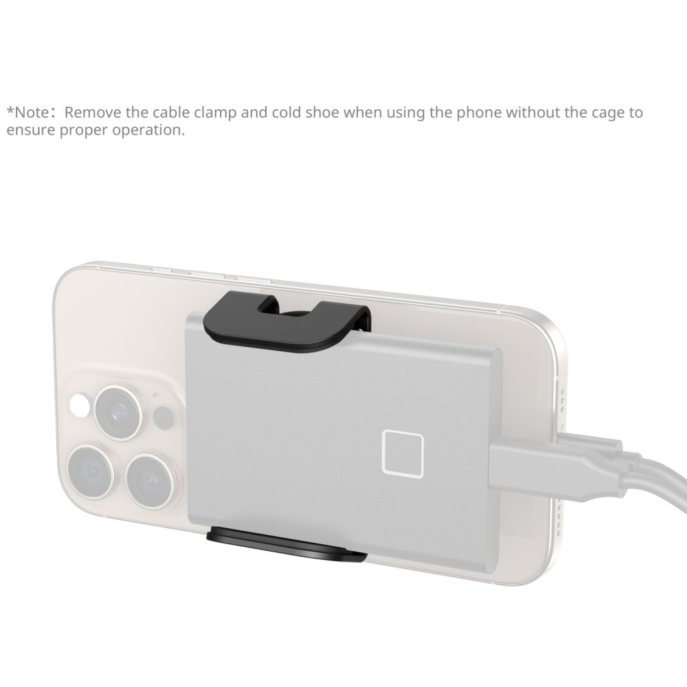 SmallRig 5196 Universal Mounting Clamp for External SSD