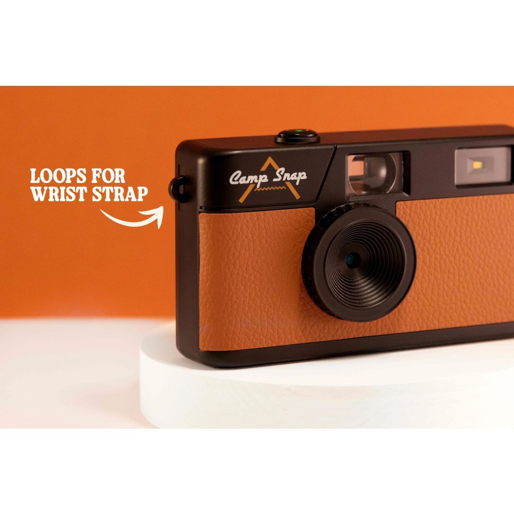 Campsnap digital Camera, chestnut brown