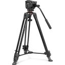 Manfrotto 500X & TWIN LEG ALU VIDEO SYSTEM