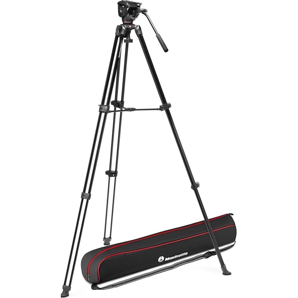 Manfrotto 500X & TWIN LEG ALU VIDEO SYSTEM