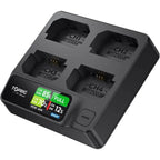Accsoon TopRig 100W 4-Bay NP-FZ100 Fast Charger
