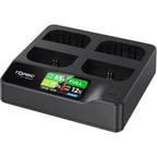 Accsoon TopRig 100W 4-Bay LP-E6 Fast Charger