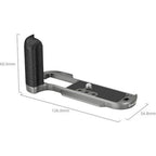SmallRig 4712B L-Shape Grip for Fujifilm X-T50 (Silicone/Charcoal Silver)