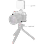SmallRig 4712B L-Shape Grip for Fujifilm X-T50 (Silicone/Charcoal Silver)