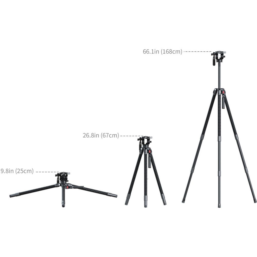 SmallRig 5305 x Potato Jet TRIBEX SE Hydraulic Tripod