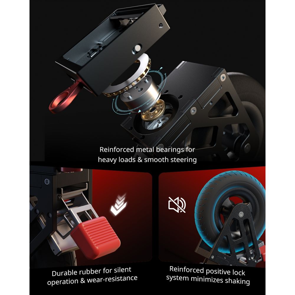 SmallRig MD4573 36" Lightweight Video Production Camera Cart
