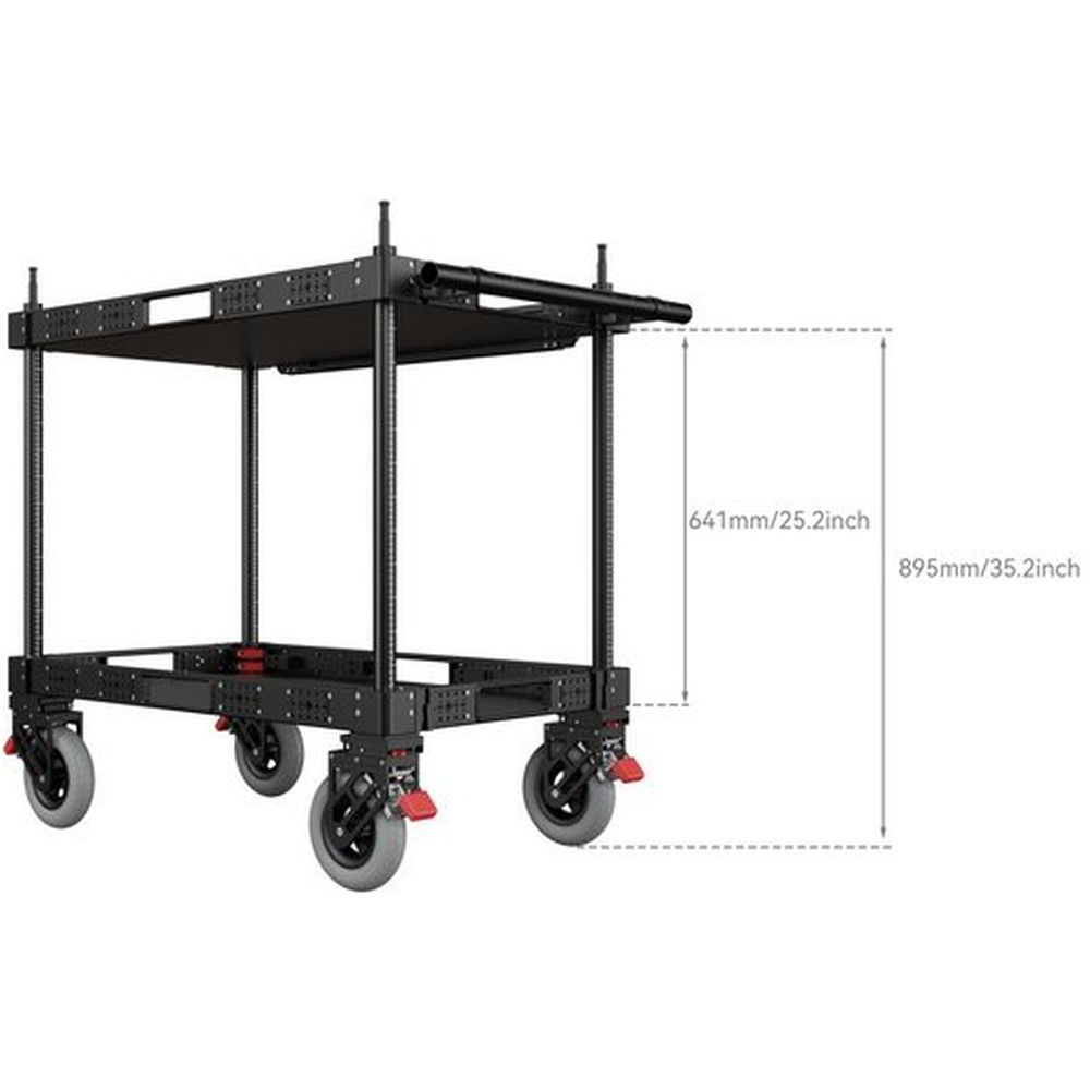 SmallRig MD4573 36" Lightweight Video Production Camera Cart