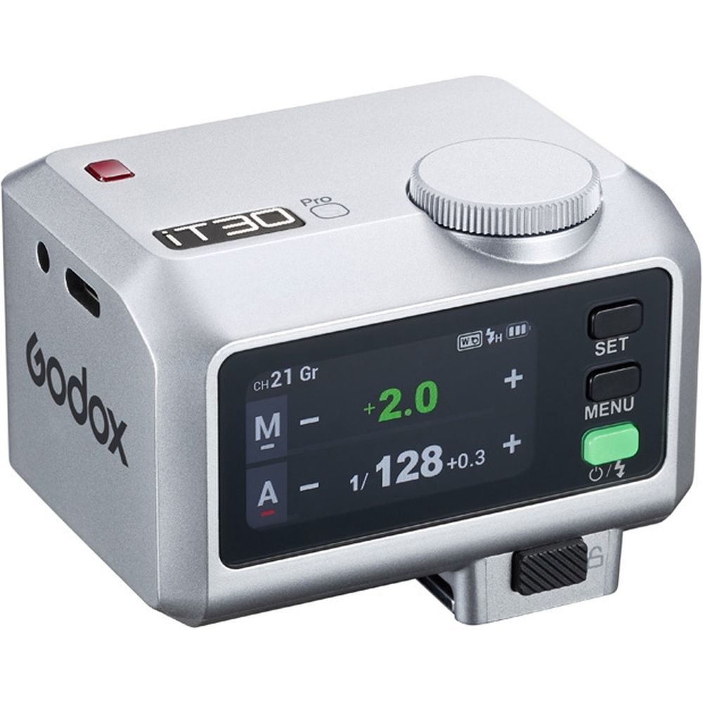 Godox iT30Pro Silver iFlash TTL Camera Flash OM System/Panasonic