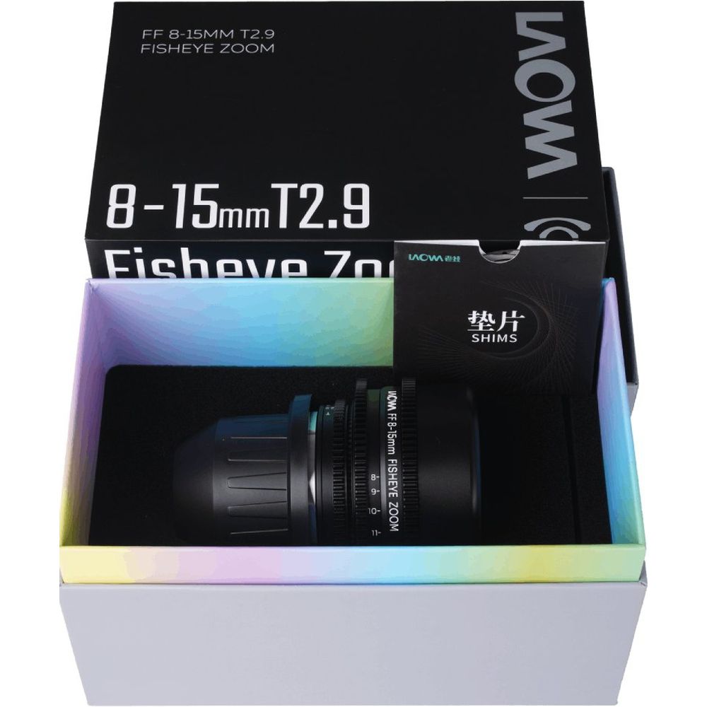 Laowa 8-15mm T2.9 FF Zoom Fisheye Cine - Arri PL