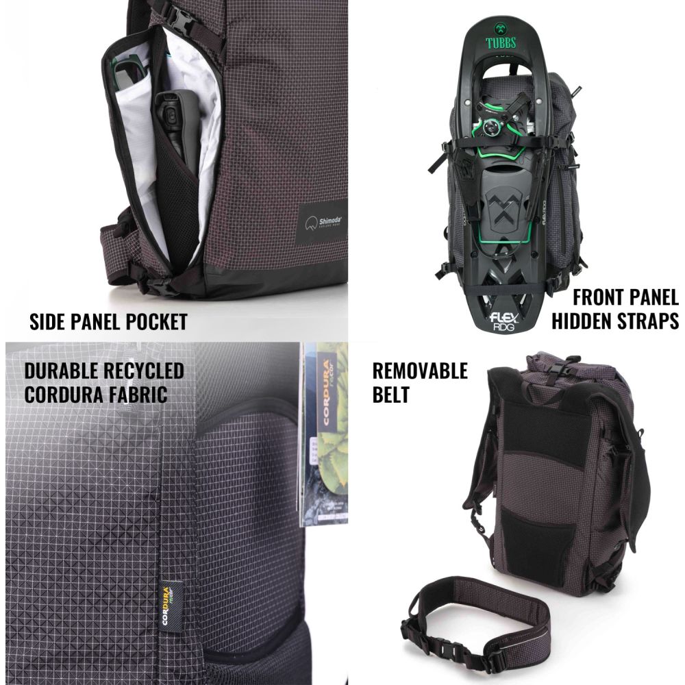 Shimoda Backpack Sidecountry 28 Starter Kit - black/white - 520-351