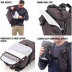 Shimoda Backpack Sidecountry 32 Starter Kit - black/white - 520-355