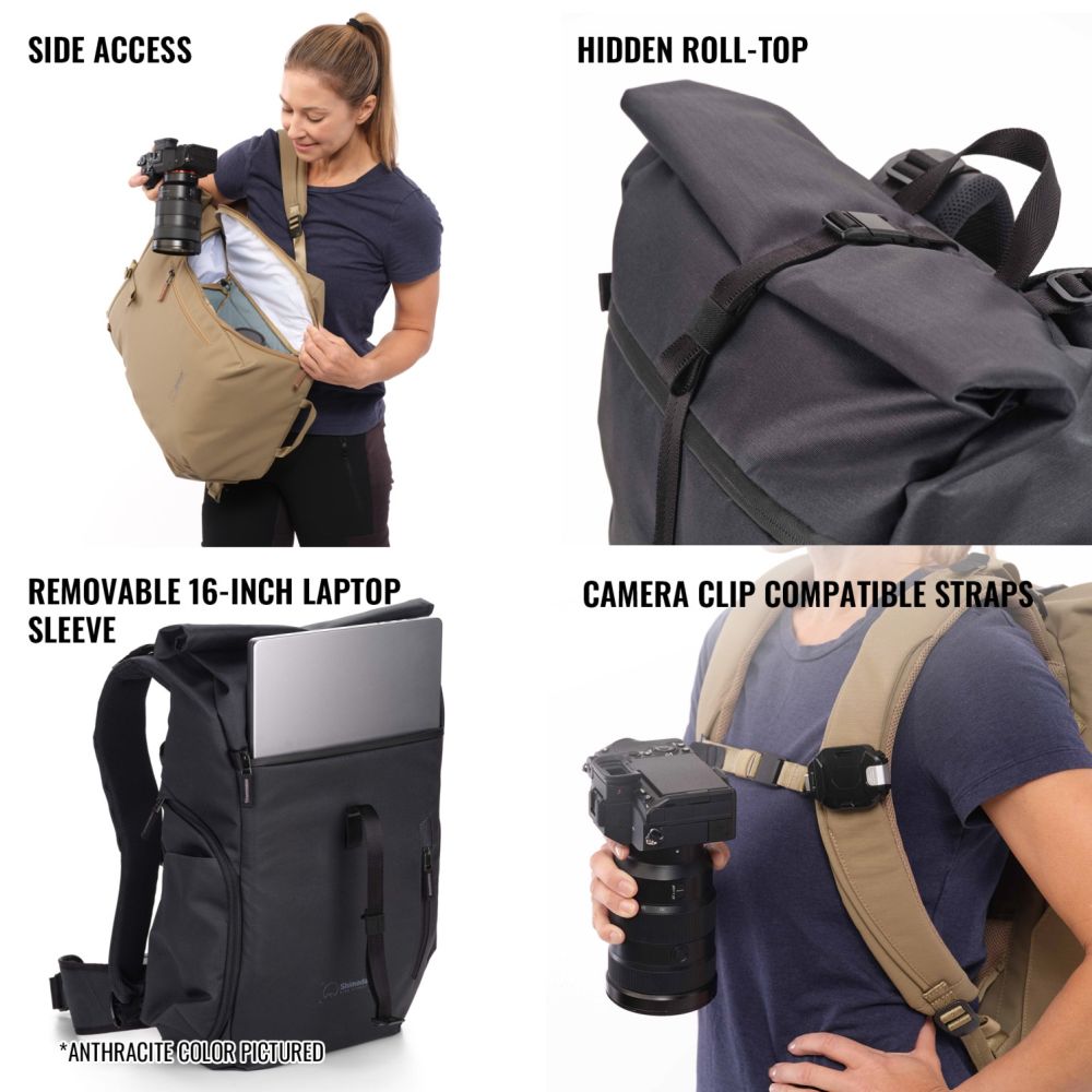 Shimoda Backpack Side Street 28 Starter Kit - Boa - 520-383