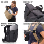 Shimoda Backpack Side Street 28 Starter Kit - Boa - 520-383