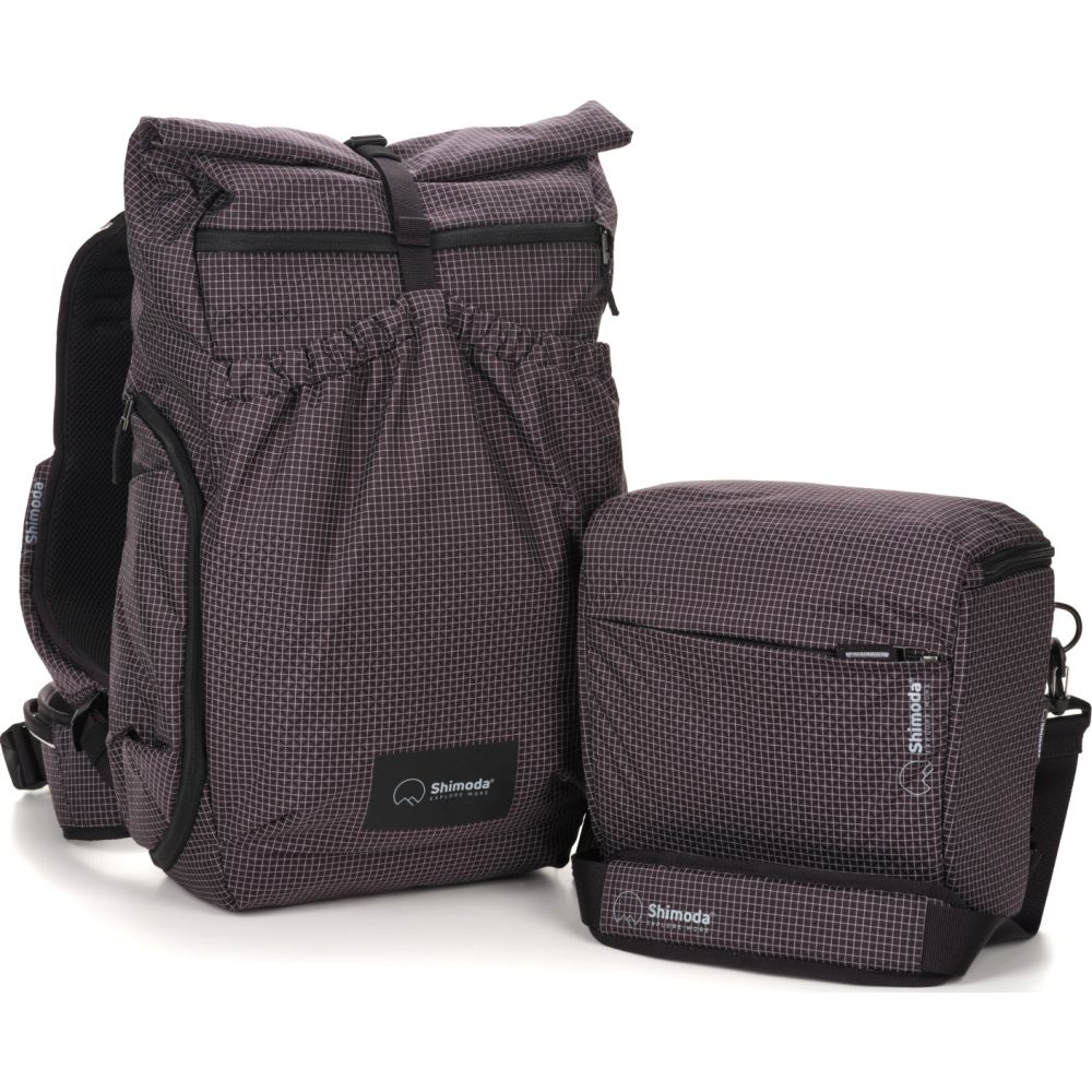 Shimoda Backpack Side Lite 22 Starter Kit - black/white - 520-371