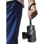 Artisan & Artist ACAM 313A Camera Strap, black-red