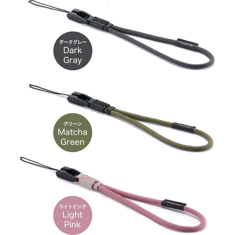 Tilta Snap Lock Wrist Strap for Action Cameras - Light Pink