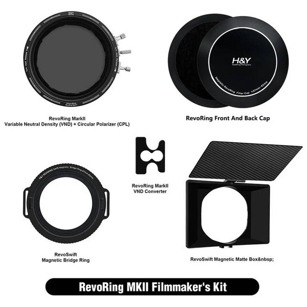 H&Y Revoring MKII video kit 58-77mm (RNC77-II + RBR-72 + RMBOX + RC01)