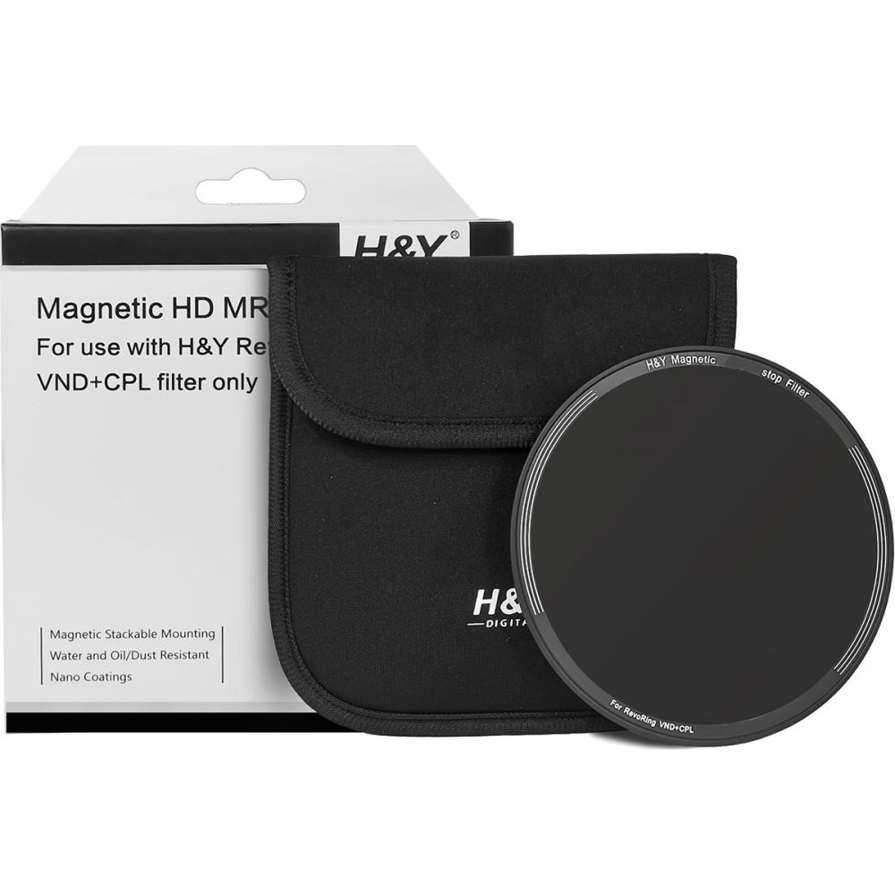 H&Y ND8 magnetic clip-on filter for RevoRing 67-82mm