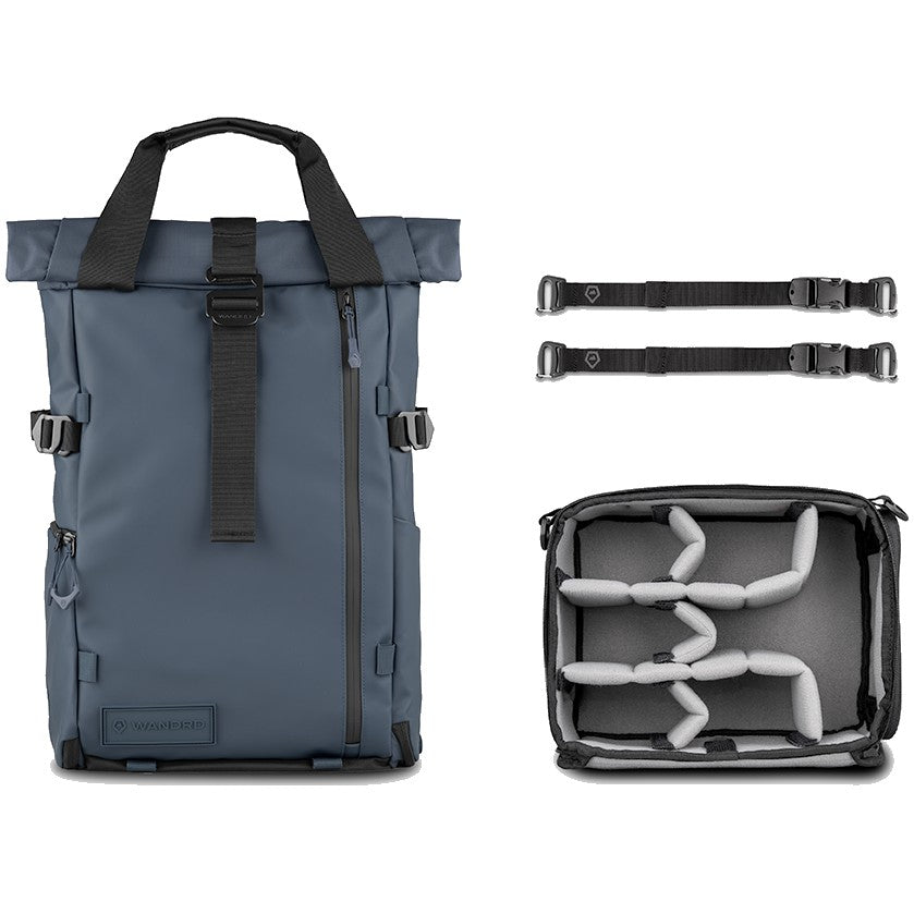 WANDRD PRVKE Photo Bundle Backpack V4 - Aegean Blue - 21L