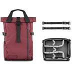 WANDRD PRVKE Photo Bundle Backpack V4 - Rhone Burgundy - 21L