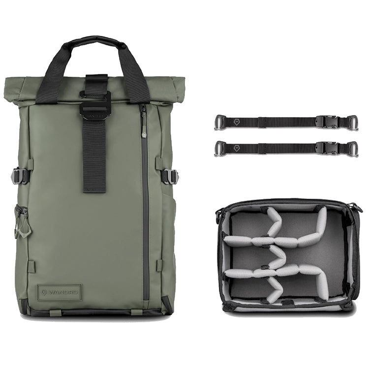 WANDRD PRVKE Photo Bundle Backpack V4 - Wasatch Green - 31L