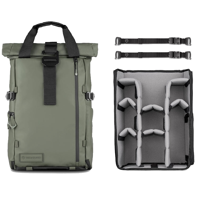 WANDRD PRVKE Photo Bundle Backpack V4 - Wasatch Green - 31L