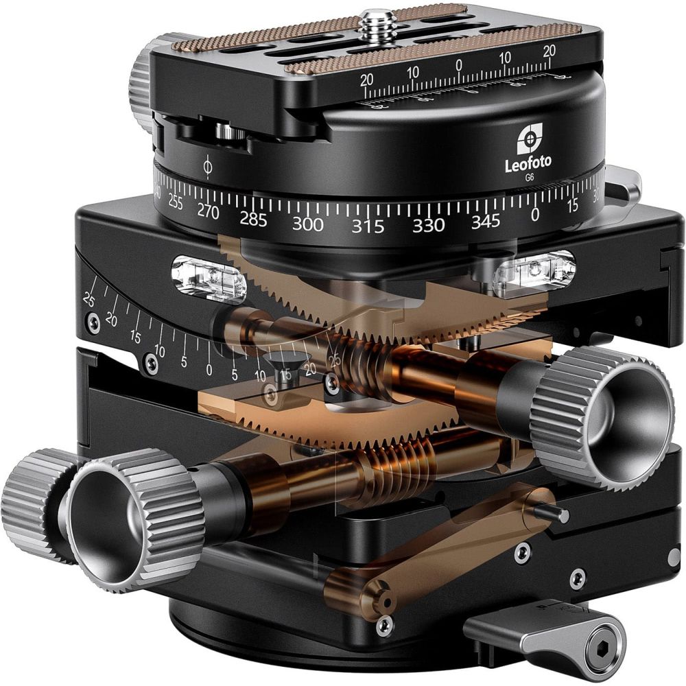 Leofoto G6 Geared Head
