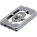 Leofoto NP-65T Silver titanium QR plate