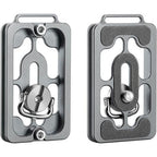Leofoto NP-65T Silver titanium QR plate