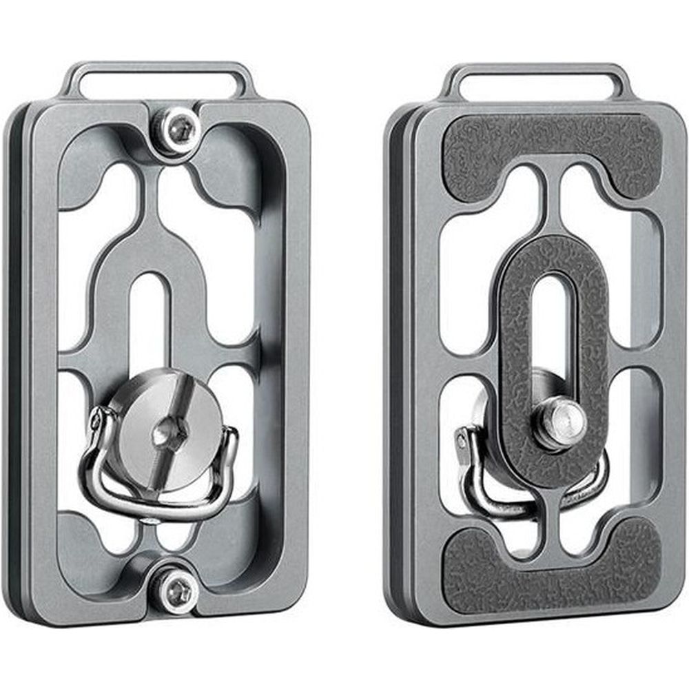 Leofoto NP-65T Silver titanium QR plate