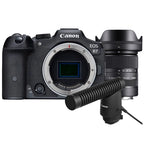 Canon EOS R7 + Sigma 18-50mm f/2.8 DC DN Canon RF Mount + Canon DM-E1 Stereo Microphone