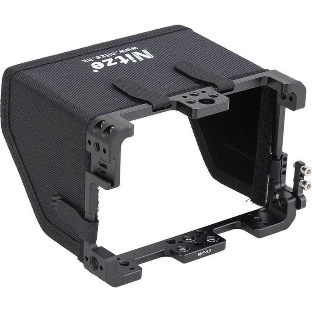 Nitze JTP2-BM5 Cage Portkeys BM5III / BM5III WR / BM5 WR with lens hood