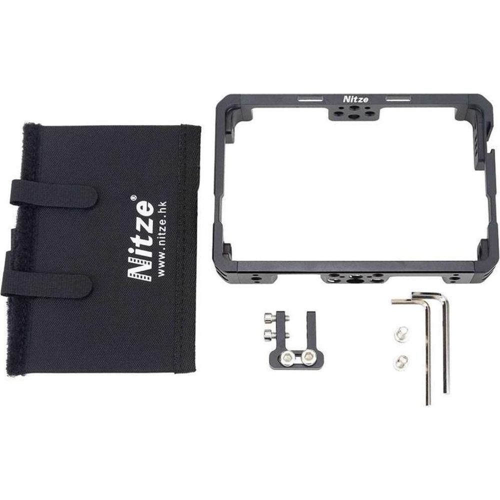 Nitze JTP2-BM5 Cage Portkeys BM5III / BM5III WR / BM5 WR with lens hood