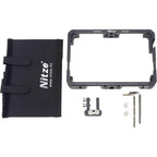 Nitze JTP2-BM5 Cage Portkeys BM5III / BM5III WR / BM5 WR with lens hood