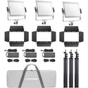 Godox Litemons LP1200Bi Bi colour LED light Panel 3 light kit