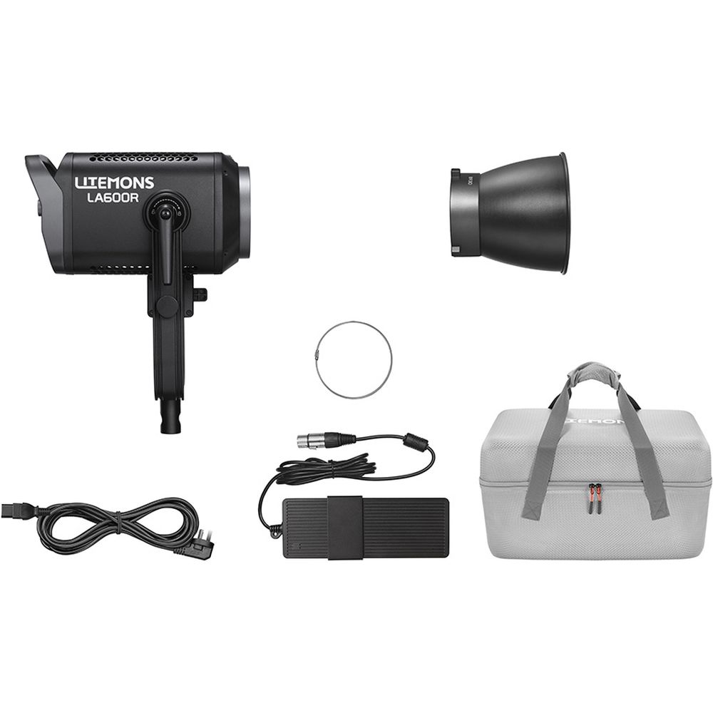 Godox Litemons LA600R RGB LED Video Light with Carry bag (black)